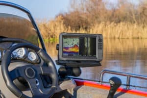 Catfishing with a fish finder